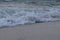 Waves coming in towards kanyakumari beach