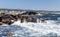 Waves Crash Ashore at Pacific Grove