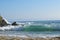 Waves Crashing in Emerald Bay