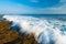 Waves Crashing Motion Blur Rocks Little Andaman