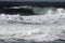Waves on Gleneden Beach in Oregon