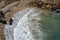 Waves Lapping On The Beach Of Potato Harbor