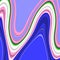 Waves lines, blue phosphorescent pink background. Forms and fluid lines background