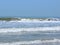 Waves in Ocean with at a Serene Beach - Payyambalam Beach, Kannur, Kerala, India