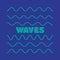 Waves outline icon, modern minimal flat design style. Wave thin