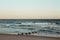 Waves in the Pacific Ocean, in the Rockaways, Queens, New York City