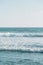 Waves in the Pacific Ocean, at Salt Creek Beach, in Dana Point, Orange County, California