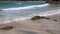 Waves and sand - Matapouri Beach