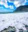 Waves, sea, mountains, Cinque Terre, Monterosso Al Mare, Italy