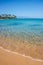 Waves on shore at Napili Bay Lahaina Maui Hawaii