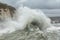 Waves and Spray at Newhaven Harbour