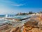 Waves Washing Over Ocean Pool, Cronulla Beach, Sydney, Australia