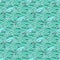 Waves water doodle sea and dolphins colored seamless pattern vector illustratio. Can be used for design of gift packs, wrap