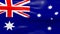 Waving Australia Flag