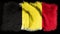 Waving Belgium Flag.
