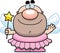 Waving Cartoon Tooth Fairy