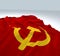 Waving communist Flag