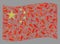 Waving Drugs China Flag - Collage with Syringe Icons