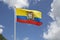 Waving Ecuador Flag