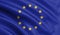 Waving European Union flag , EU flag in 3D Illustration