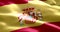 Waving fabric texture of the flag with color of spain