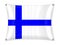 Waving Finland flag