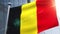 Waving flag of Belgium Animation