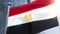 Waving flag of Egypt Animation