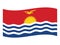 Waving Flag of Kiribati