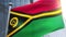 Waving flag of Vanuatu Animation