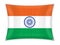 Waving India flag