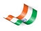 Waving India flag