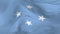 waving looped flag as a background Micronesia Federated States