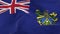 waving looped flag as a background Pitcairn Islands