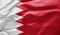 Waving national flag of Bahrain