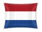 Waving Netherlands flag