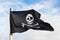 Waving Pirate flag