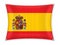 Waving Spain flag