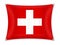 Waving Switzerland flag