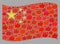 Waving Validation China Flag - Collage of Thumb Up Icons