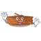 Waving wooden boats isolated with the cartoons