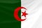 Wavy Algeria Flag