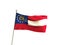 Wavy Georgia Flag