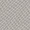 Wavy Lines Marbelling Effect. Vector Seamless Black and White Pattern.