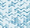 Wavy lines regular repeat endless background, vector abstract seamless pattern, technical digital style blue colored rhythmic