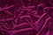 Wavy Purple velvet Fabric