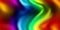 Wavy rainbow holographic abstract seamless pattern. Vibrant Iridescent background