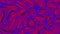The wavy surface is blue and red. The colored surface shimmers in different shades. Abstract dynamic texture. 3d