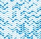 Wavy technical lines seamless pattern, vector abstract repeat en