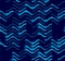 Wavy technical lines seamless pattern, vector abstract repeat en